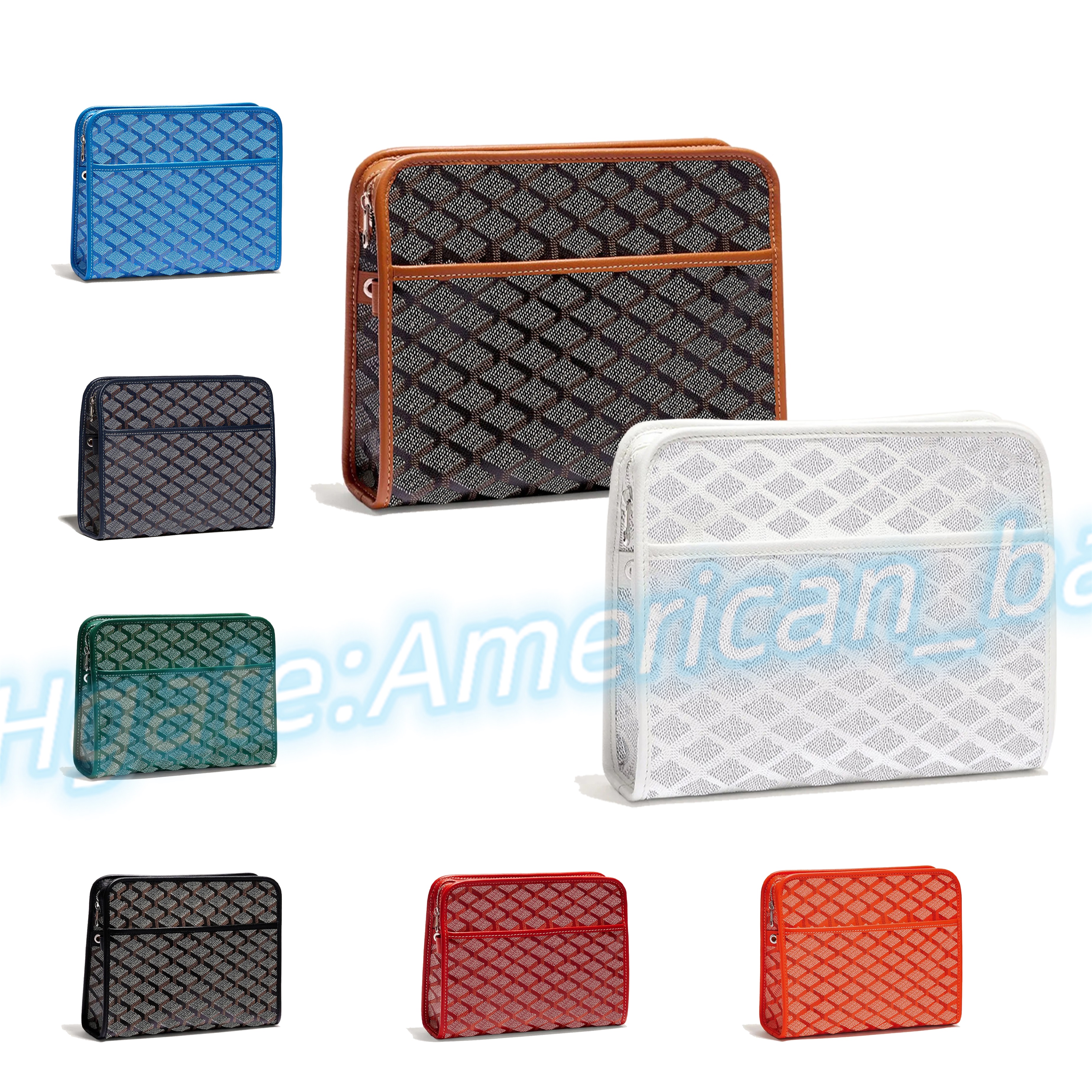 

fashion large Bag Cosmetic Toiletry Kitz make Goya JOUVENCE Designer Luxurys Designers bags famous womens Genuine leather CrossBody totes Shoulder Bags men Clutch, White