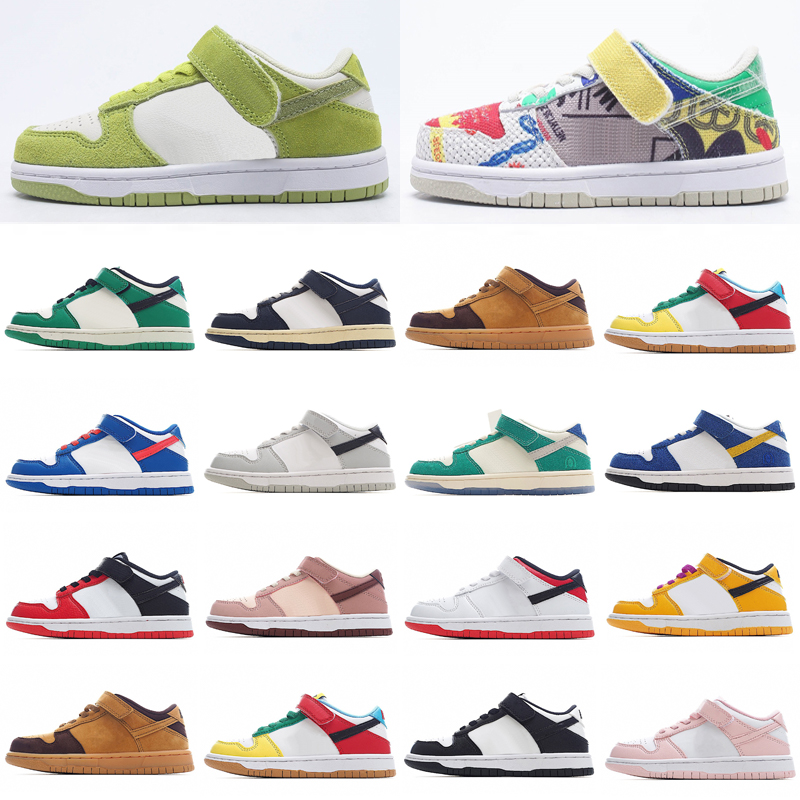 

kids Basketball Shoes low Girls boys Sports baby sneakers designer trainers Running basketball shoe retro black UNC kid youth toddler infants Athletic Size 24-37, As photo 13