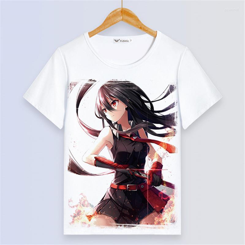 

Women' T Shirts Akame Ga KILL! Printing White Shirt Women Short Sleeve Tee Lovers Couple Anime Summer Coats Harajuku Tops Streetwear, 11