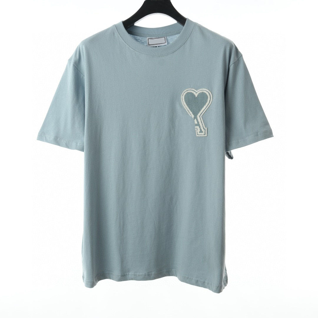 

Men's Plus Tees & Polos Round neck embroidered and printed polar style summer wear with street pure cotton 2e3d