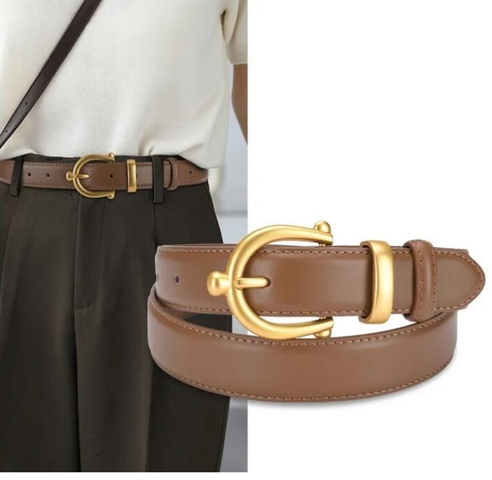 

Designer Belt For Mens Women Luxury Belts Buckles G Fashion Classical Bronze BiG Smooth Buckle Mouse Genuine Leather Strap 3.8cm111