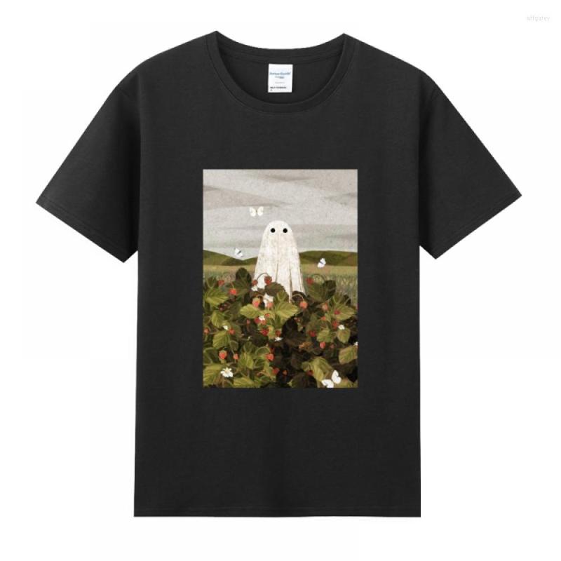 

Men's T Shirts Strawberry Fields Suitable For Worker Daily Students Cotton Comfortable Tops T-shirt Streetwear Gift Men, Black