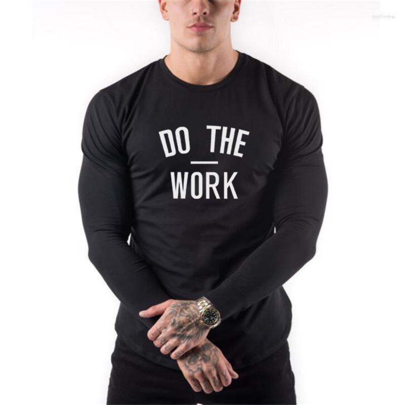 

Men's T Shirts Fashion Casual Men's T-shirt Slim Simple Fitness Long Sleeve Soft Breathable Tops, Black
