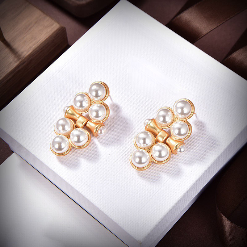 

fashion jewelry stud pearl dangle earrings for girls