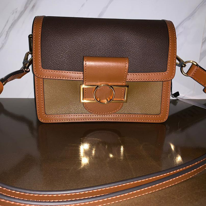 

Shoulder Bags Delicate knockoff Designer Hand Bags DAUPHINE MM 25CM Luxury Shoulder Bag M45958 With Box YL031, Brown