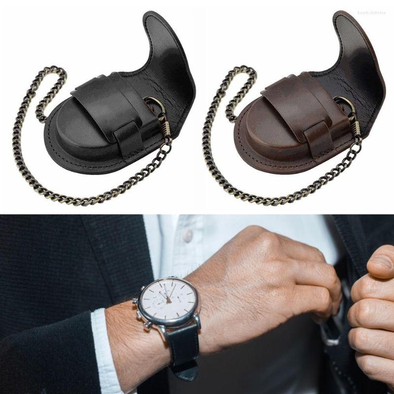 

Watch Boxes Fashion With Chain Jewelry Pouch Storage Bag Case Holder Pocket