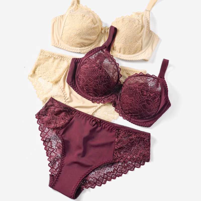 

Ladies Bra Set Womens Underwear Sexy and Panties Women Plus Size, Beige
