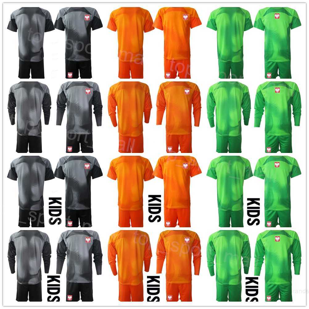 

National Team Soccer Long Sleeve Goalkeeper GK 1 Wojciech Szczesny Jerseys Set Lukasz Fabianski Lukasz Skorupski Football Shirt Kits 2022 World Cup Men Youth BoLan