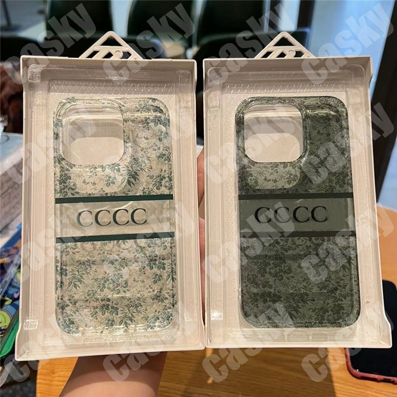 

Designer Phone Case For Iphone 14 13 12 11 Pro Max Flower Clear Brand Fitted Case Water Resistant Fashion Luxury Phone Cover, G1