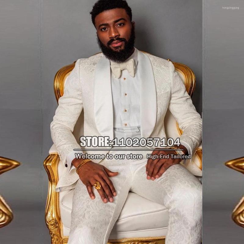 

Men's Suits Groomsmen Men Formal Wedding Tuxedo Tailor-Made Satin Lapel Jacket Pants 2 Pieces Trajes De Hombre Vestir Elegantes, Beige