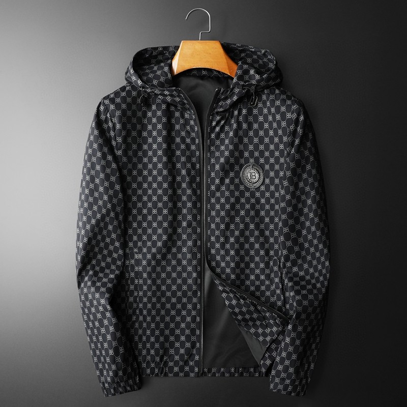

2023 Spring men's hooded casual jacket Very high density, crisp and flexible Size: M-4XL, can wear up to 100 kg #003