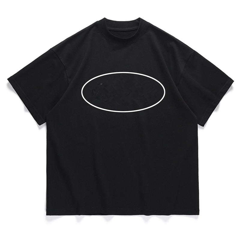 

Crtzrtw Luxury Mens Designer T Shirt Black White Embroidered letter printing cotton short sleeves selling high-end brand clothing m-4XL 04, #01