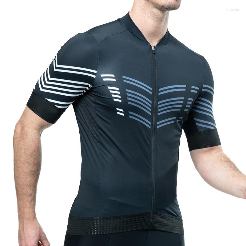 

Racing Jackets Men' Pro Summer Cycling Jersey Short Sleeve Bicycle Shirt MTB Mountain Bike Jerseys Clothing, White