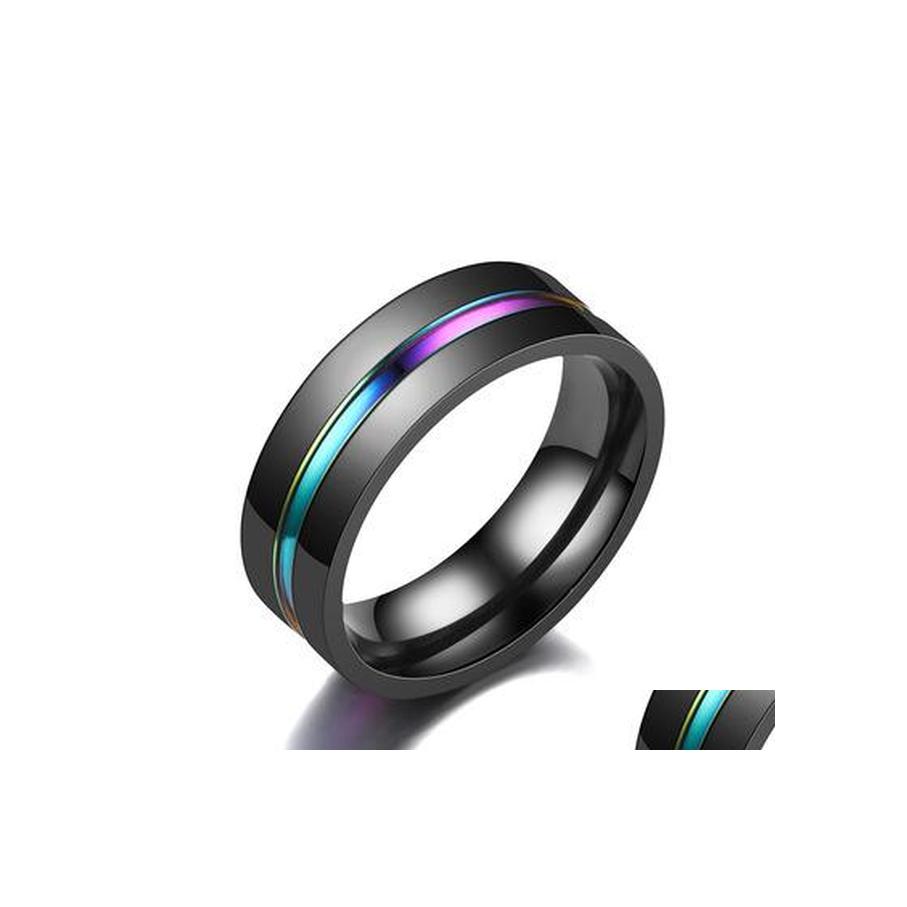 

Band Rings Stainless Steel Ring Fashion Creative Jewelry Accessories Women Men Drop Delivery Dhlau