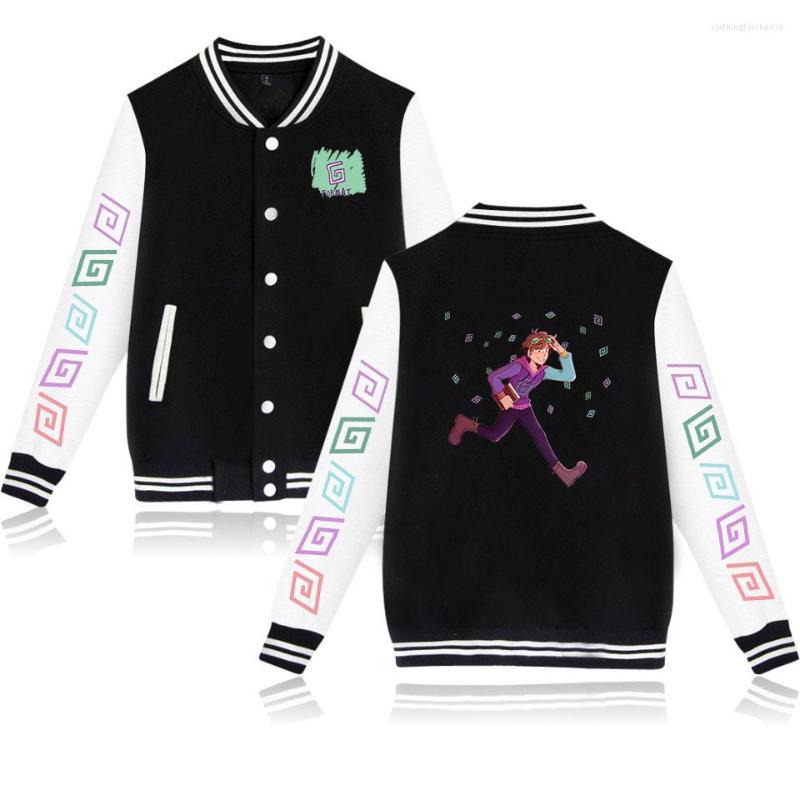 

Men's Jackets Karljacobs Jacket Baseball Uniform Sportswear Casual Sports Shirt Male Harajuku Hip-Hop Street, Lj03015x02-pink