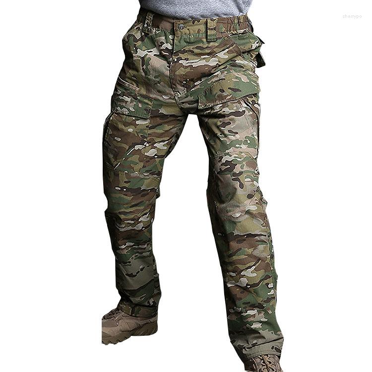 

Men' Pants 2023 Fashion Men' Outdoor Sports Tactical Waterproof Camouflage Overalls Many Pocket Combat Stylish Trousers 21Q1697, Black