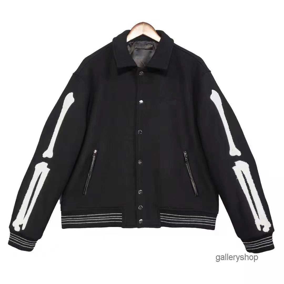 

Cotton designer jackets bomber mens windbreaker varsity Mens Baseball Hip Hop Harajuku Letter Patchwork Leather tianma embroidery Streetwear