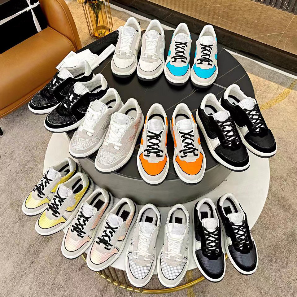 

Designer Sneakers Calfskin Casual Shoes Platform Lace-up Sneaker Vintage Suede Trainers Trainers Shoe