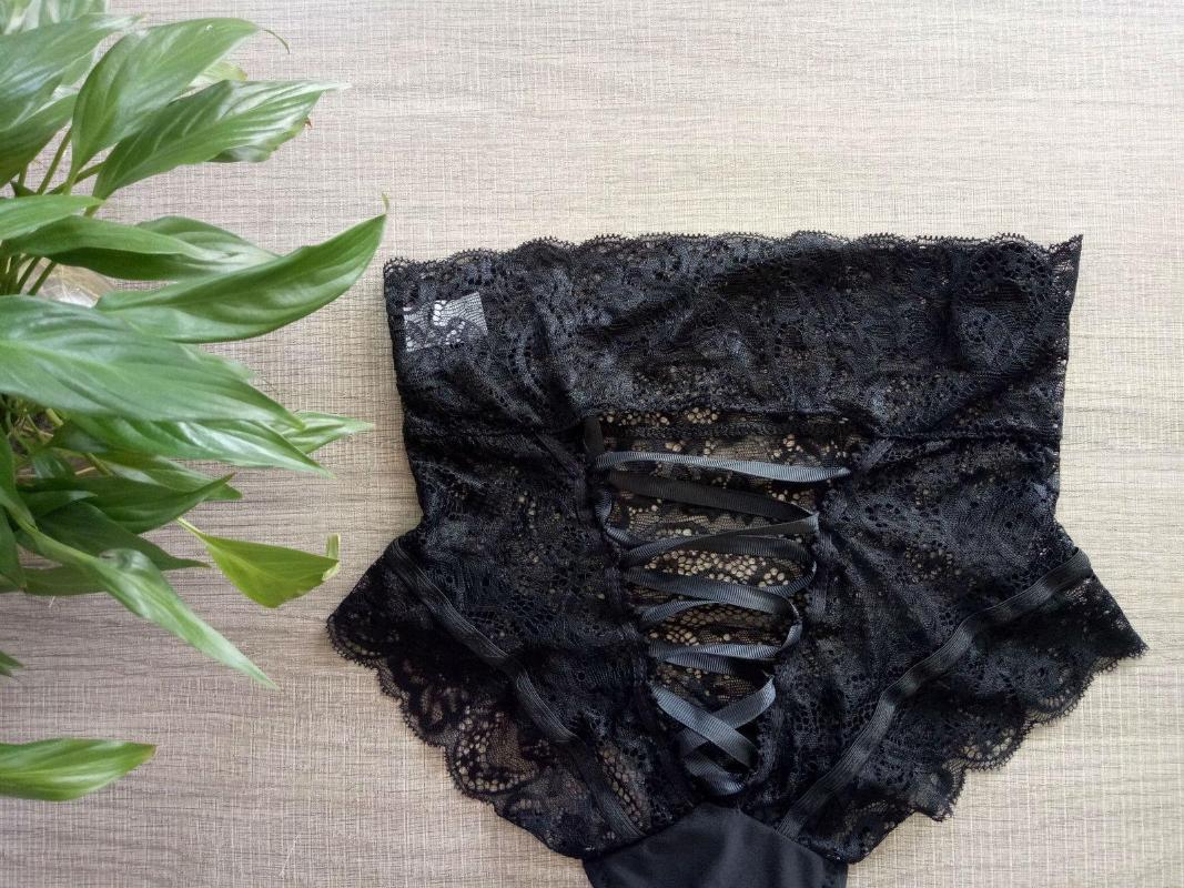 

Women's Panties 2023 Sexy Women Lingerie Knickers Ladies Thong Underwear Lace G-string Briefs, White