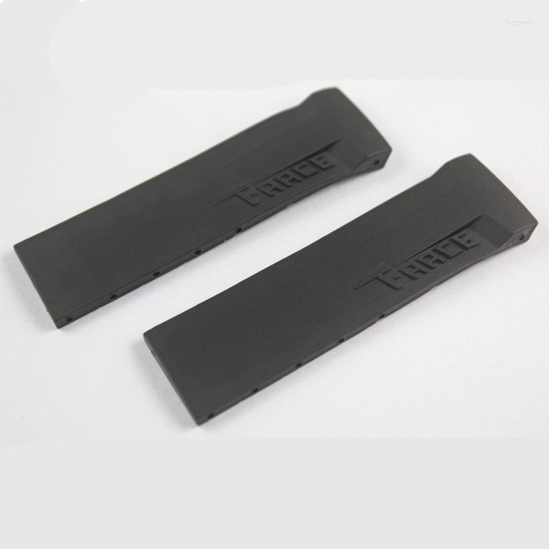 

Watch Bands 21mm T027417A Band Black Silicone Rubber Strap For T027 T027417
