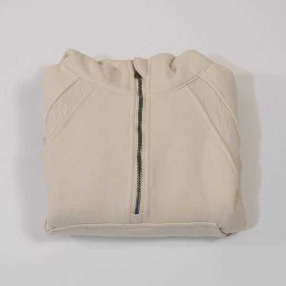 

Women's Autumn Hoodies Sweatshirt Yoga Suit Jacket Ladies Sport Half Zipper Thick Loose Short Style with Fleece9af0, Black