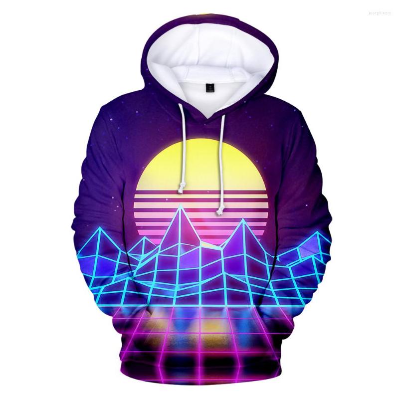 

Men's Hoodies Vaporwave Sunset 3D All Over Printed Sweatshirt Casual Hipster Streetwear Hoodie Kids Men Women Hip Hop Jacket Clothes, 3dwy-11