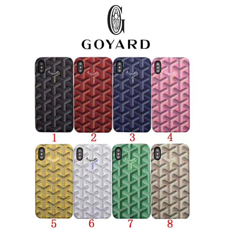 Goyard Fashion Brand Designer Coques de téléphone pour iPhone 14 Pro Max 14Plus 13ProMax 14Pro 14 13 12 Mini 11 XSMAX XR 7G 8Plus Luxe Goyard Des