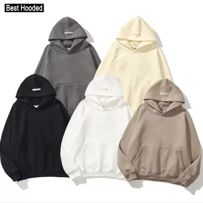 

2023 ESS Warm Hooded Hoodies Mens Womens Fashion Streetwear Pullover Sweatshirts Loose Hoodies Lovers Tops Clothing size -xl