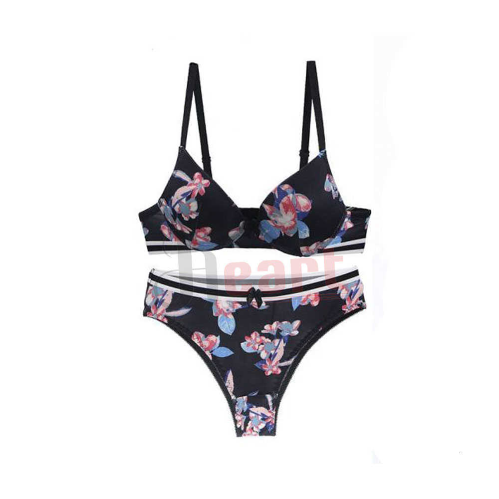 

Ladies Bra Set 2022 New Fashion Custom Wholesale Cotton Made for Sale Online, Navy