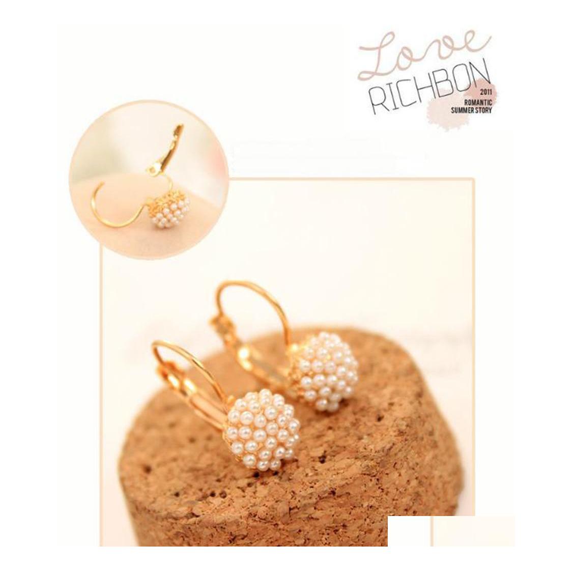 

Stud Earrings For Women Fashion Gold Plated Jewelry Earring Drop Delivery Dhovq