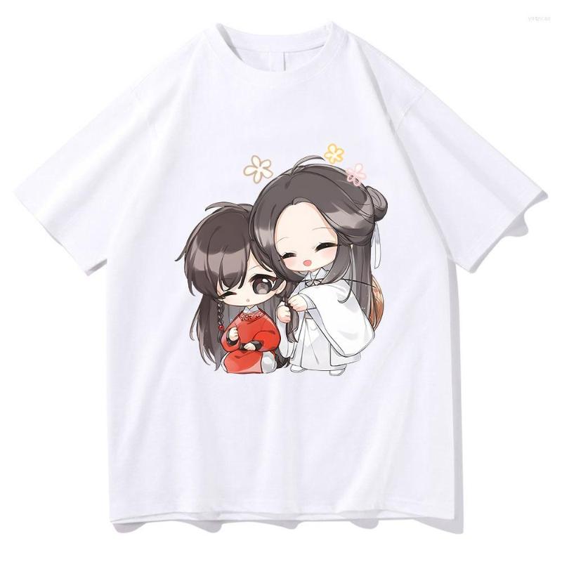 

Women's T Shirts Heaven Officials Blessing Tian Guan Ci Fu TGCF Anime T-shirts WOMEN Cotton High Quality Korean Style Tshirts Tees, Blank
