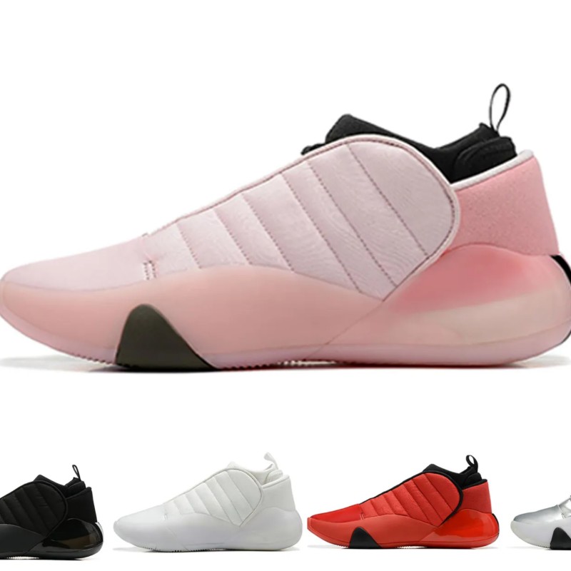 

Harden Vol 7 Pink Men Basketball Shoe Top low 7s running shoes Purple Black Red White mens sports sneakers luxury designer trainers plus size US12, 1533344