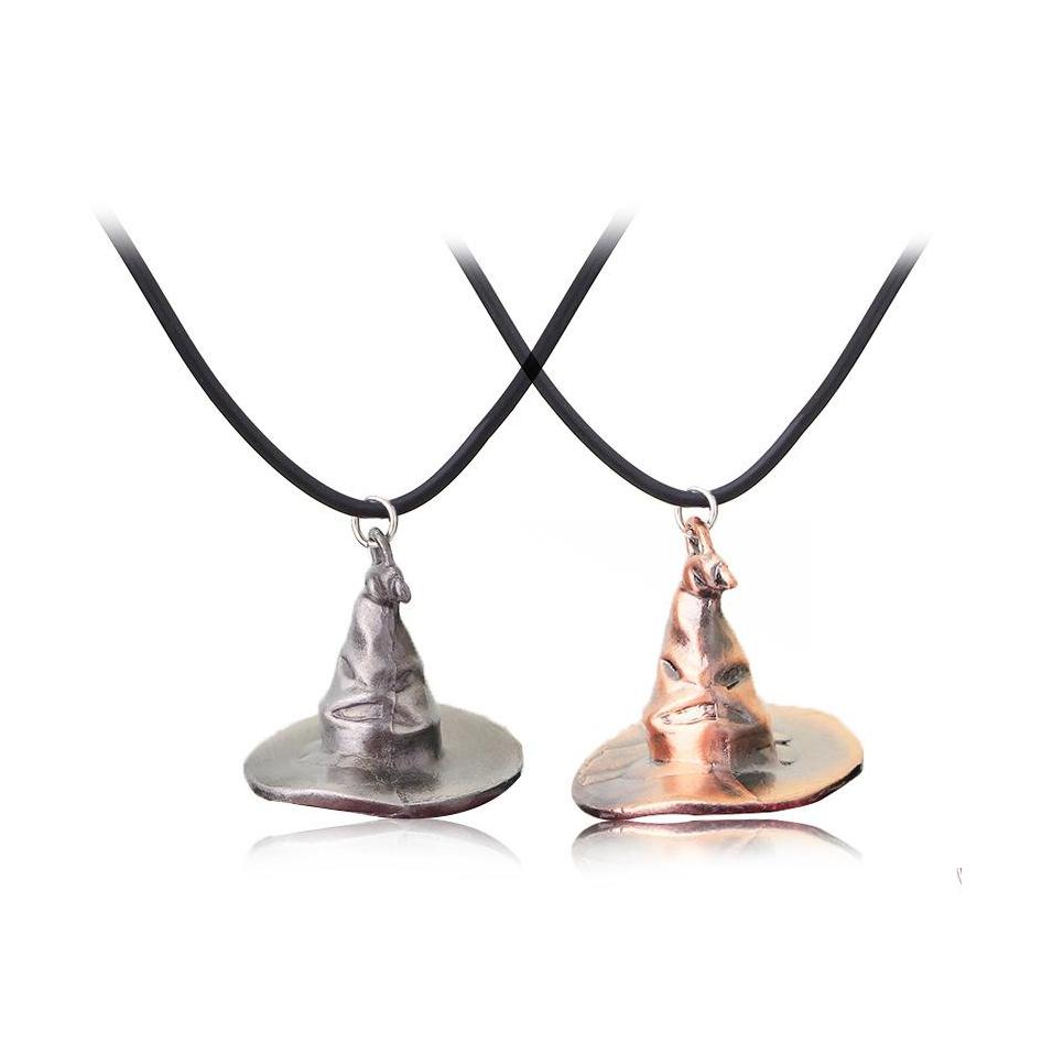 

Pendant Necklaces Necklace Magic Hat For Fans Cosplay Accessories Collar Choker Leather Drop Delivery Jewelry Pendants Dhqgm
