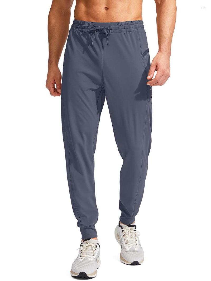 

Men' Pants 2023 Spring Autumn Joggers Men Jogging Sweatpants Sportswear Knitted Fabric Sports Trousers With Zipper Pockets, Sek290-black