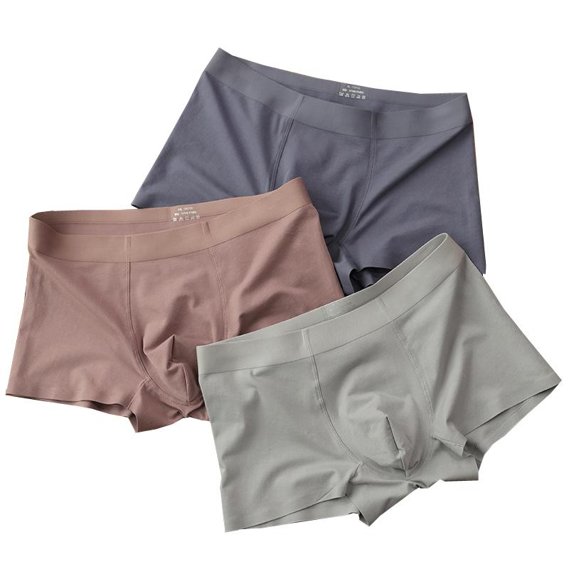 

Underpants HaleyChan 1pcs Men Underwear Boxershorts Mens Cotton Boxers Calzoncillos Briefs Calsoncillos Para Hombre, Black