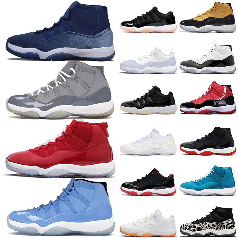 

Jumpman 11 Cherry 11s Basketball Shoes Sail Casual Shoes Mens Womens Cool Grey Concord Gamma University Blue Fire Red Oreo Bred Black Cat White Cement Women Sneakers, 20