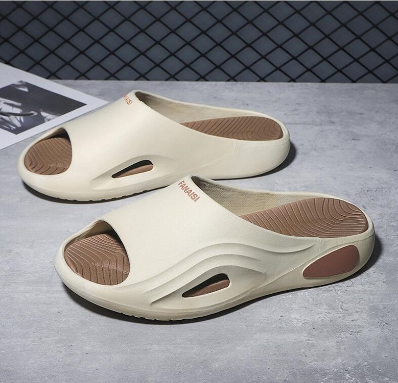 

Easy Wear Beach Walking Men Sandals Shoes Light Man Slippers Slip On Beach Slide Flats Boy Flip Flops Man Walking EU40-45