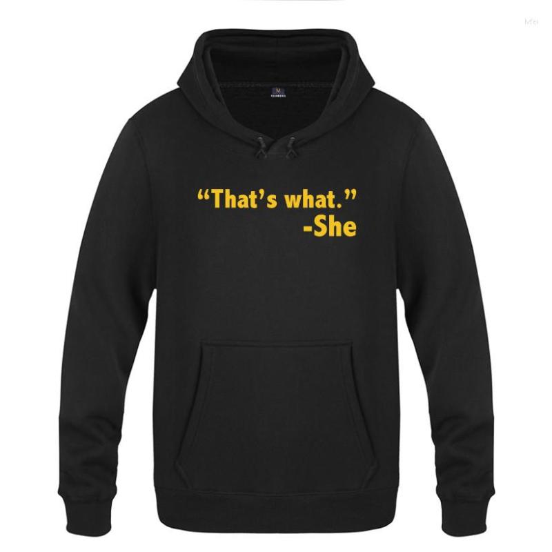 

Men' Hoodies That' What She Said - Funny Quote Slogan Joke Sweatshirts Men 2023 Mens Hooded Fleece Pullover, Bay het