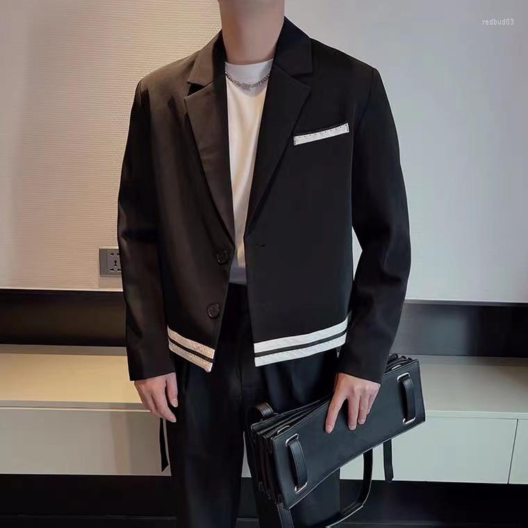 

Men's Jackets B0264 Fashion Men's Coats & 2023 Runway Luxury European Design Party Style Clothing, Picture shown