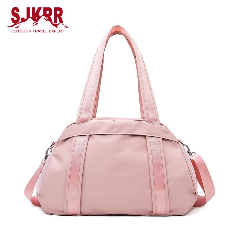 

Outdoor Bags S.IKRR Fashion Fitness Yoga Mat Bag Weekend Travel Luggage Storage Waterproof Shoulder Women Sports Crossbody, Black