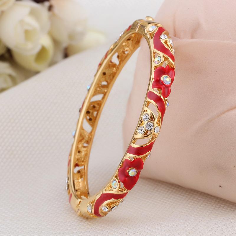 

Bangle Wholesale Authentic Beijing Cloisonne Bracelet National Wind Gift To Send Relatives And Friends
