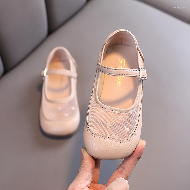 

Flat Shoes Children Fashion Splicing Party Big Girls Princess Elegant Leather For School 3 4 5 6 7 8 9 10 11 12 Years, Pink.