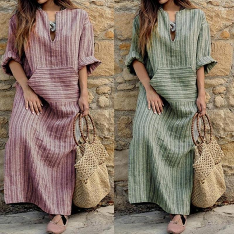 

Ethnic Clothing Woman Muslim Abaya Dress Musulmane Arab Turkish Kaftan Islamic Traditional Kimono Long Robe Linen Loose Thin Bohemian