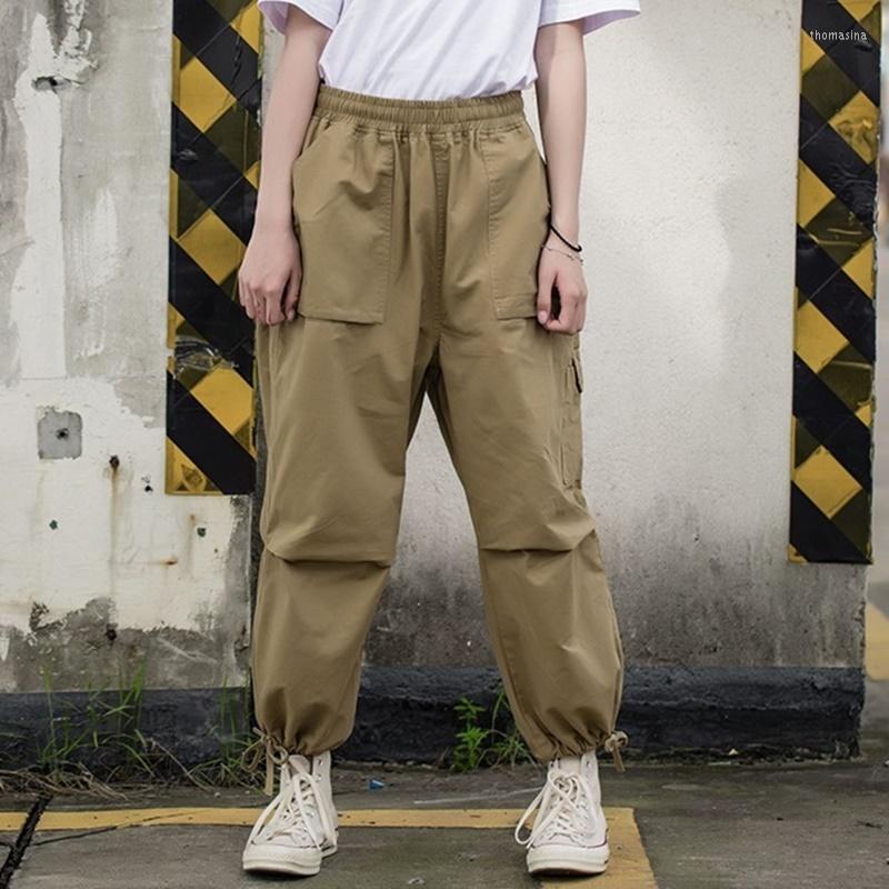 

Ethnic Clothing Cargo Pants Women Wide Leg Sweatpants Oversized Vintage Army Green Trousers Plus Size Streetwear Joggers TA196