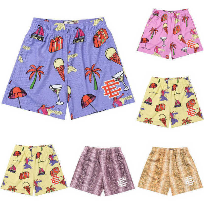 

Ee Fashion Luxury Men's Shorts Eric Emanuel Basic New York City Skyline Men Women Jog Casual Pant Loose Fitness Muscular Sports Pants Mesh Gym Short Sweatpants 3pt0