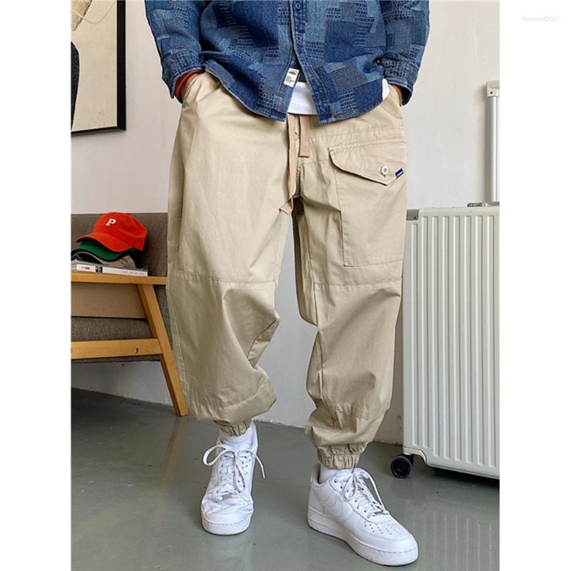 

Men's Pants Streetwear Loose Oversized Jogging Harajuku Thin Casual Cargo Men Clothing Trendyol Baggy Trousers, Army green