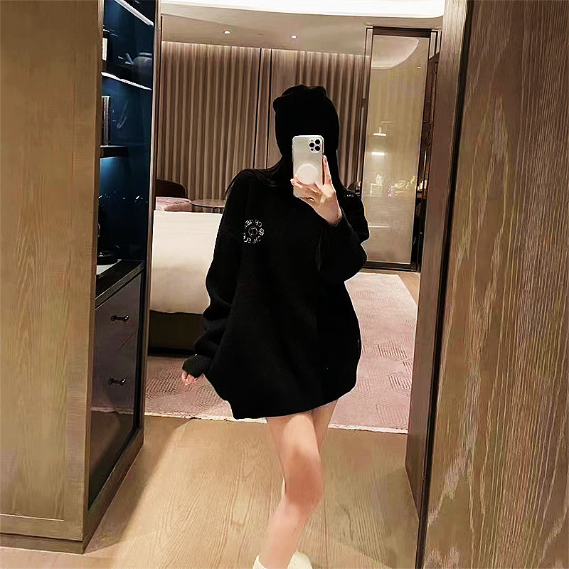 

2023 Fashion sweatshirts, Autumn European high-end Luxury brand custom women's sweater alphabet embroidery large size comfortable warm winter bottom top, White