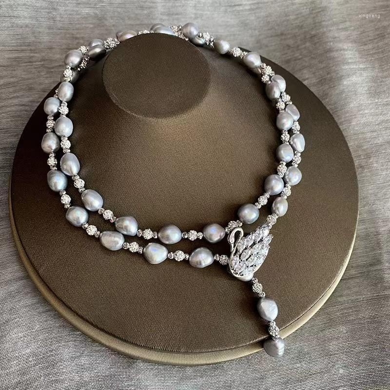 

Chains Freshwater Pearl Sweater Chain Long Necklace Accessories