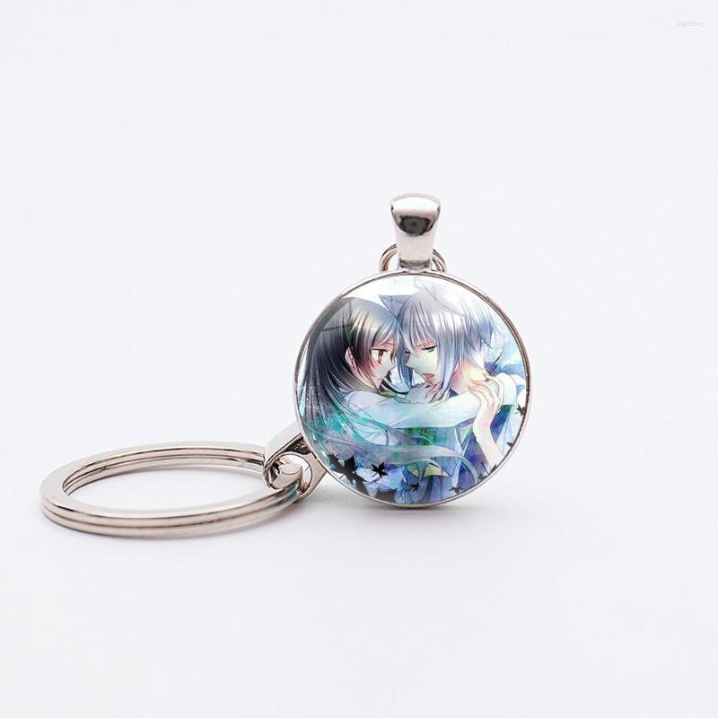 

Keychains Anime Kamisama Kiss Silver Plated Tomoe Hajimemashita Keyrings Nanami Momozono Key Holder Jewelry