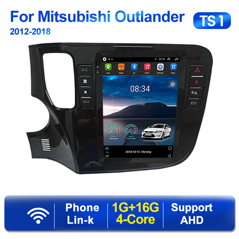 

Android Auto Car Dvd Radio Player 2din for Mitsubishi Outlander 3 GF0W GG0W 2012-2018 4G Carplay Multimedia Autoradio BT